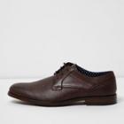 River Island Mens Round Toe Lace-up Smart Shoes