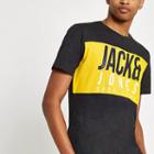 Mens Jack And Jones Jonas Logo Print T-shirt