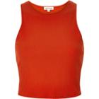 River Island Womens '90s Ribbed Crop Top