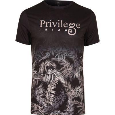 River Island Mens 'privilege Ibiza' Muscle Fit T-shirt