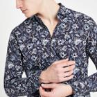 River Island Mens Jack And Jones Floral Print Shirt