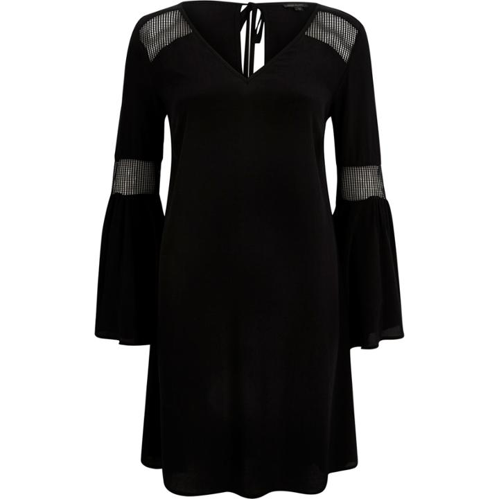 River Island Womens Mesh Panel Swing Dress