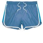 River Island Mensnavy Color Block Runner Swim Trunks