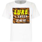 River Island Womens Petite White 'luxe' Tiger Print T-shirt