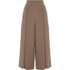 River Island Womens Front Pleat High Waisted Culottes