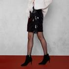 River Island Womens Ri Studio Patent Leather Mini Skirt