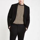 River Island Mens Jersey Super Skinny Fit Suit Jacket