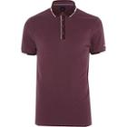 River Island Mens Slim Fit Sporty Tipped Polo Shirt