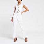 River Island Womens White Utility Boiler Suit