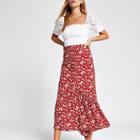 River Island Womens Floral Maxi Skirt