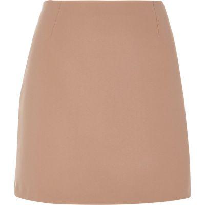River Island Womens Blush A-line Mini Skirt