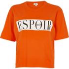 River Island Womens 'espoir' Print Cropped T-shirt