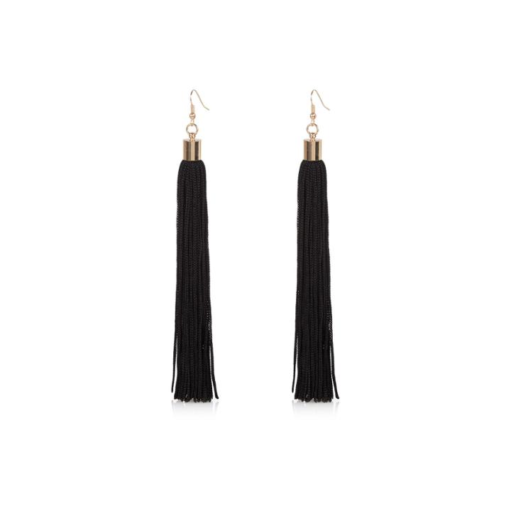 River Island Womens Tassel Dangle Earrings