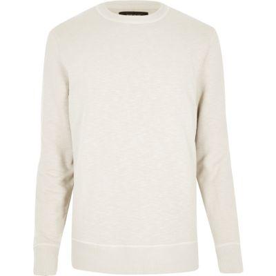 River Island Mens Side Zip Sweatshirt