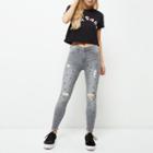 River Island Womens Petite Star Skinny Molly Jeggings