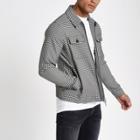 River Island Mens Gingham Print Jacket
