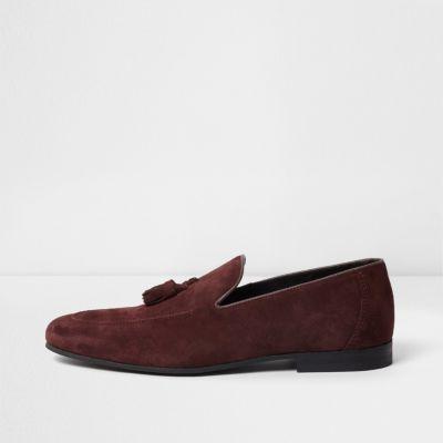 River Island Mens Suede Tassel Loaders