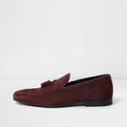River Island Mens Suede Tassel Loaders
