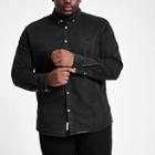 River Island Mens Big And Tall Muscle Fit Denim Shirt