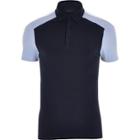 River Island Mens And Light Blue Muscle Fit Polo Shirt