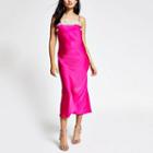 River Island Womens Lace Trim Midi Slip Dress