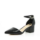 River Island Womens Block Heel Pointed Shoes