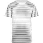 River Island Mens Slub Stripe Print Slim Fit T-shirt