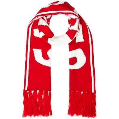 River Island Mens Snow Board Word Scarf