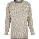 River Island Mens Texture Sweater