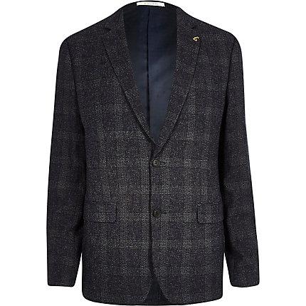 River Island Mens Farah Check Suit Jacket