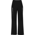 River Island Womens Lace Insert Wide Leg Pants