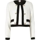 River Island Womens White All Over Sequin Trophy Jacket
