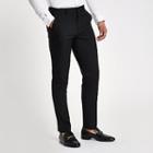 River Island Mens Slim Fit Smart Trousers