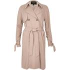 River Island Womens Blush Duster Trench Coat