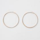 River Island Womens Gold Tone Interlinked Hoop Earrings