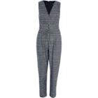 River Island Womens Check Corset Waist Belt Jumpsuit