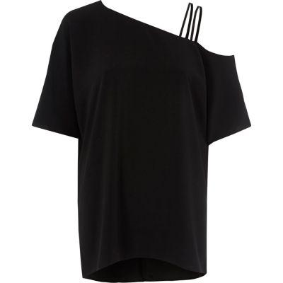 River Island Womens One Shoulder Strappy Top