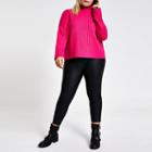River Island Womens Plus Turtle Neck Knitted Jumper