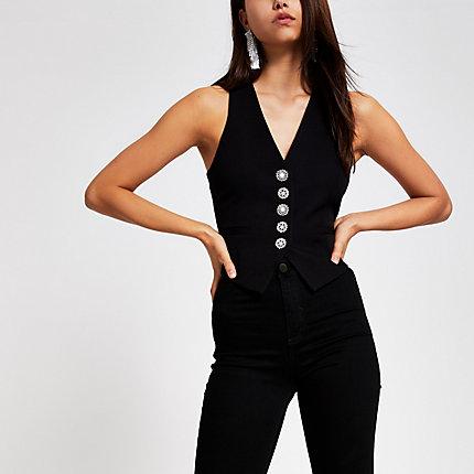 River Island Womens Embellished Vest