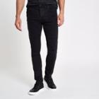 River Island Mens Only And Sons Slim Fit Biker Panel Jeans