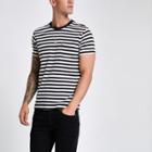 River Island Mens Levi's Stripe Short Sleeve T-shirt