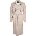 River Island Womens Draped Trench Coat