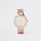 River Island Womens And Rose Gold Color Bracelet Watch