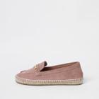 River Island Womens Suede Snaffle Espadrille Loafers