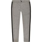 River Island Mens Textured Skinny Trousers