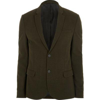 River Island Mens Stretch Muscle Fit Suit Jacket