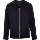 River Island Mens Zip-up Sweater Style Cardigan