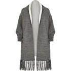 River Island Womens Knit Double-sided Cape