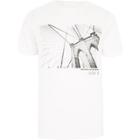 River Island Mens White Brooklyn Bridge Print Slim Fit T-shirt