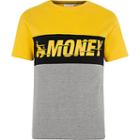 River Island Mens Money Clothing Colour Block T-shirt